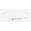 Dámský kožený pásek D142.1 White