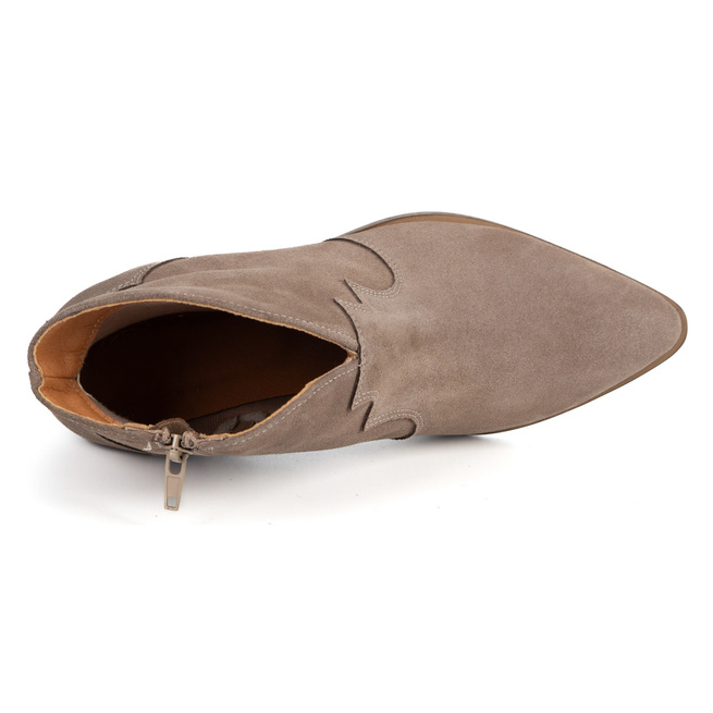 Olivier Monroe - dámské semišové kožené kovbojské boty