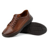 Pánská kožená obuv pro volný čas 928ma hnědá