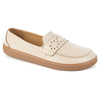Mokasyny damskie barefoot Inga z szerokim przodem POLSKIE  beżowe