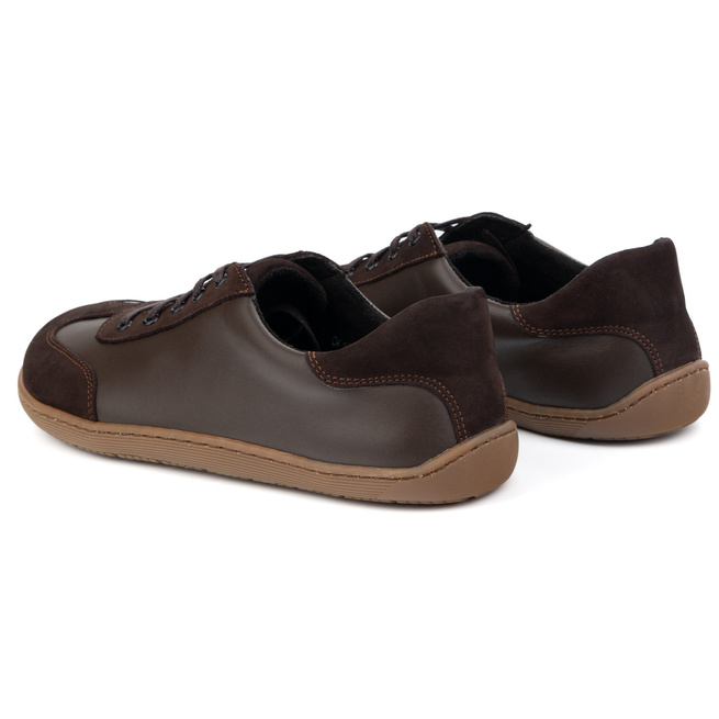 Buty barefoot minimalistyczne skórzane WASAK 0744W brązowe