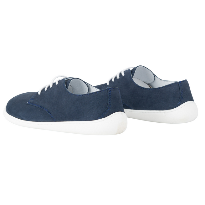 Pollonus Barefoot dámské kožené polobotky 5-1288-026 Samuel navy blue