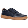 Buty męskie skóra naturalna  OLIVIER 7142DT granatowe