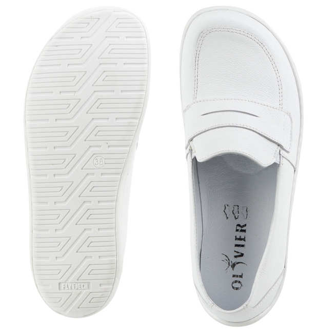 Dámské kožené mokasíny Barefoot minimalistické letní 1280