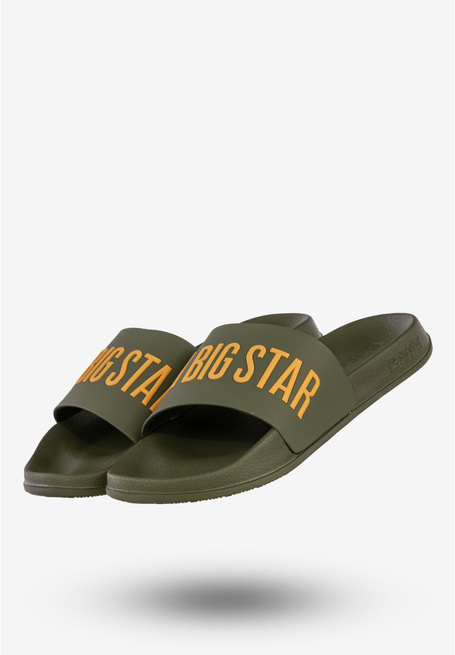 Big Star pánské žabky SS174360 khaki green 