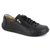 Dámské kožené minimalistické boty barefoot 1242 black