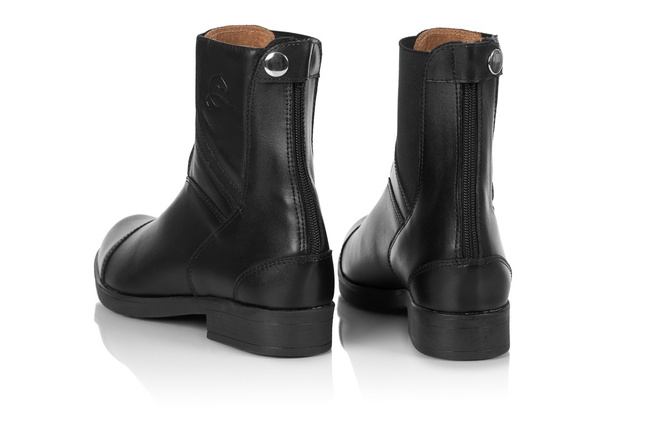 Dámské zateplené kožené jezdecké boty Rusttler se zámkem KLEO