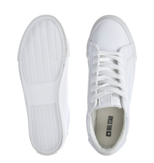Trampki damskie półbuty Big Star SS274220 białe