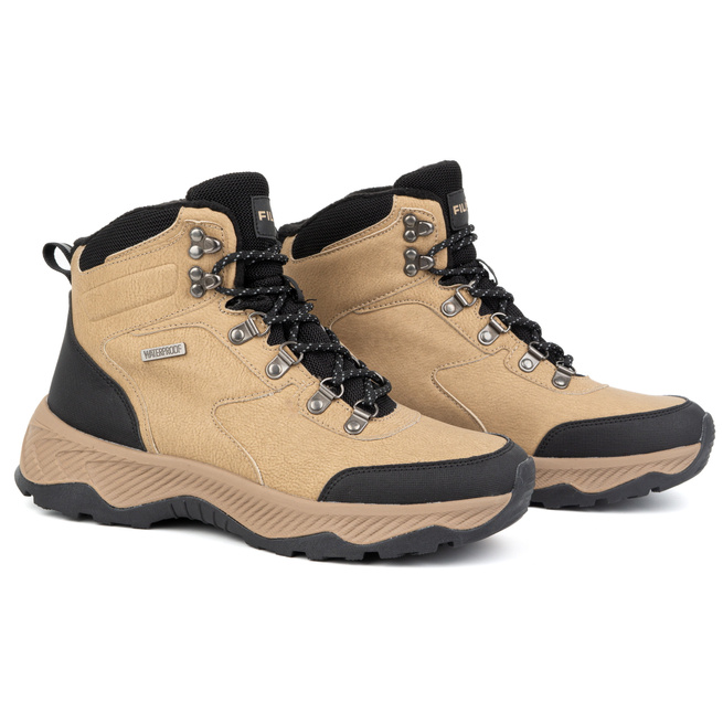 Pánská trekingová zimní kotníková obuv vysoká Filippo MTR6653/24 béžová
