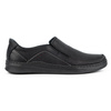 Pánská kožená nazouvací obuv SLIP-ON 216GT černá