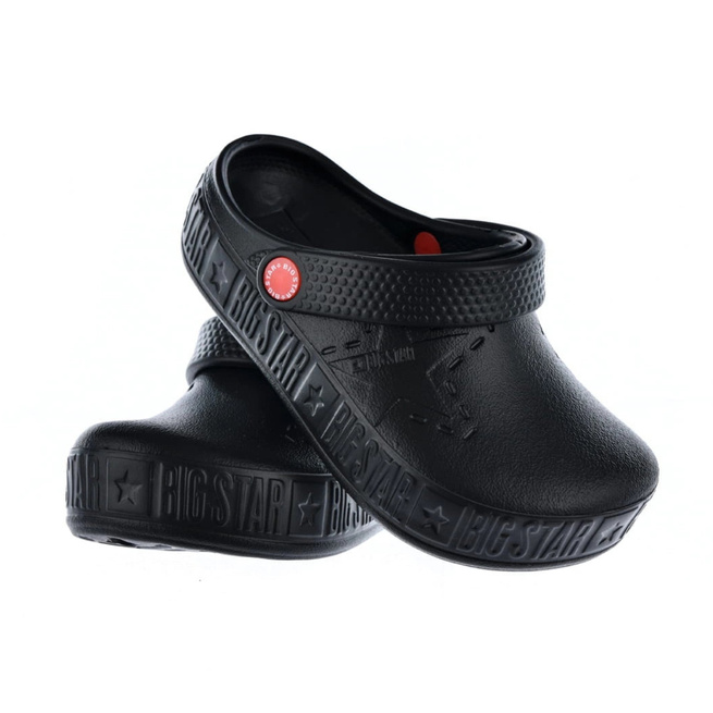 Big Star dámské žabky crocs II275001 black