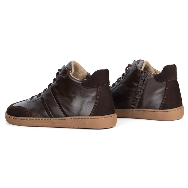 WASAK 0802W hnědá barefoot minimalistická kožená obuv
