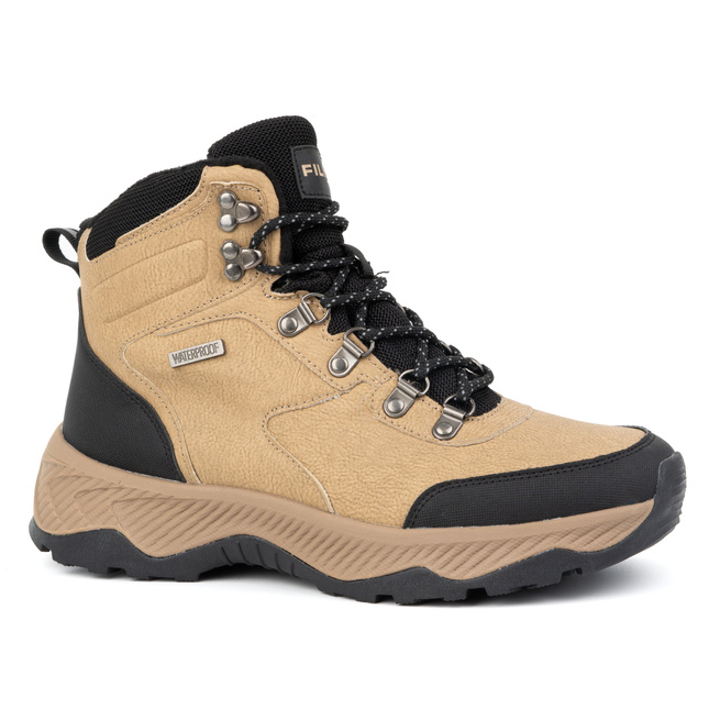 Pánská trekingová zimní kotníková obuv vysoká Filippo MTR6653/24 béžová