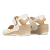 Dámské kožené sandály Wasak 0474W beige