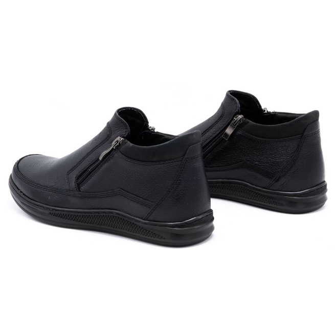 Pánské zimní boty K30F black floteric