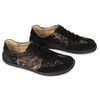 BAREFOOT dámská minimalistická kožená obuv 1287 black nubuk