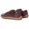 Dámská minimalistická kožená obuv barefoot model 1243/2 burgundy