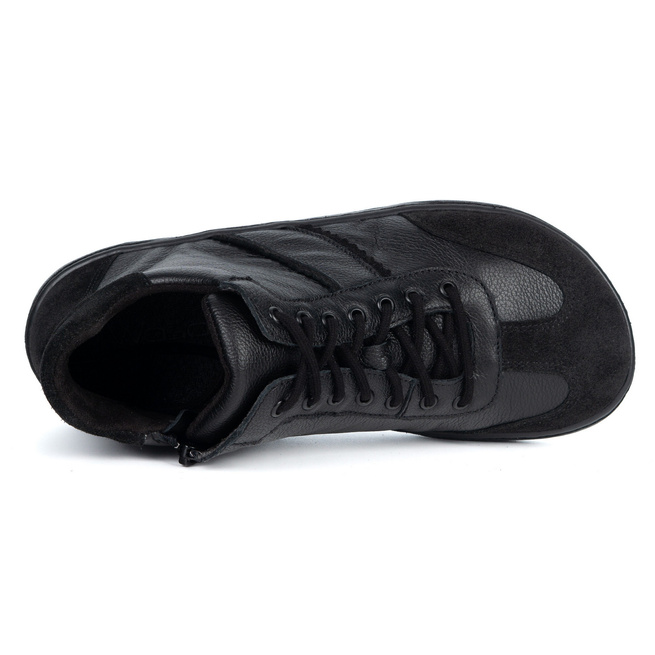 Buty barefoot minimalistyczne skórzane WASAK 0802W czarne
