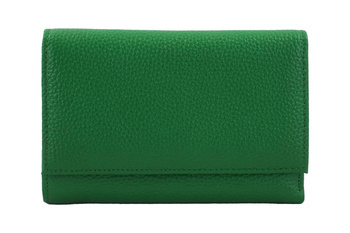 Funkcjonalny portfel damski - Zielony