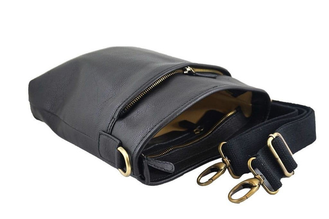 Pánská italská kožená taška - Barberini's - hnědá