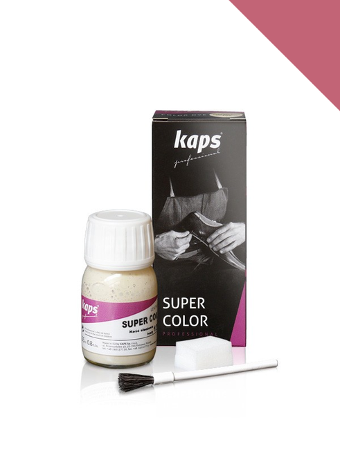 Barva na přírodní a syntetickou kůži růžová