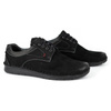 Pánská kožená obuv 13/3 black nubuck