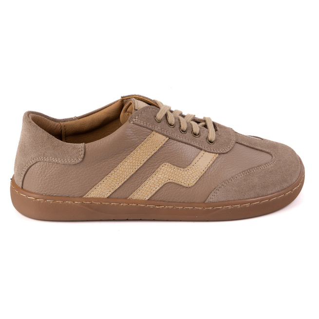 Buty barefoot damskie skórzane Olivier Eliza ciemny beż