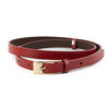 Dámský kožený pásek D136.15 Červený