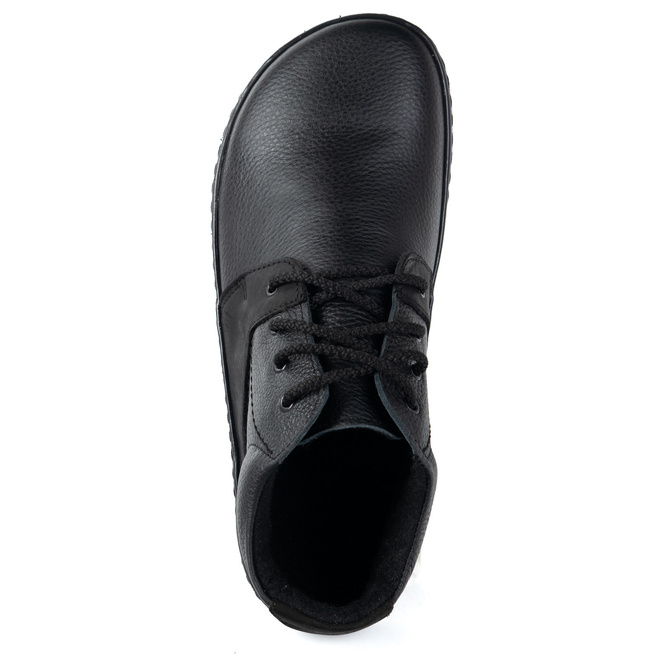 Pánské barefoot zateplené kožené boty Olivier 116KZ black