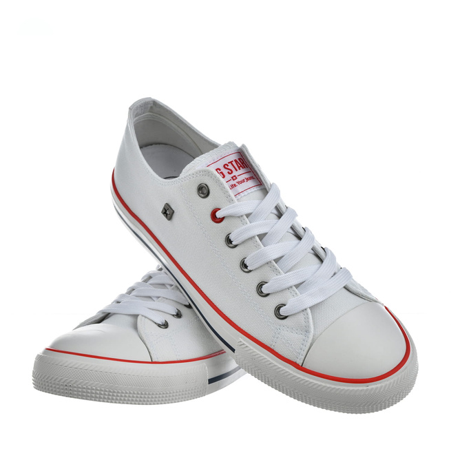 Buty męskie trampki Big Star NN174301 biale