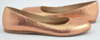 Dámské baleríny 608 měděné
