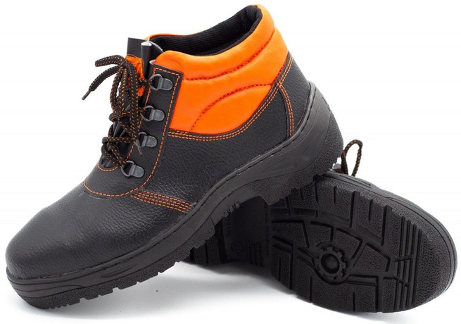 Pánská dlouhá pracovní obuv s nártem