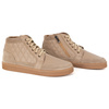 Buty damskie zimowe barefoot skórzane Z-B05 beżowe
