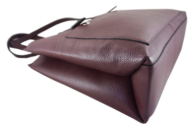 Módní velká městská kabelka A4 - šedá tmavá