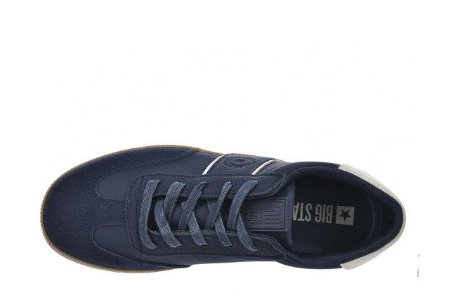 Buty męskie trampki sneakersy Big Star SS174079 granatowe