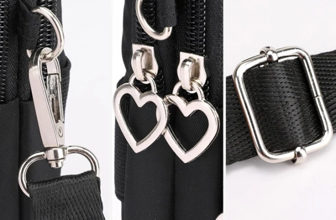 Kabelka postbag pouzdro na telefon přes rameno králík