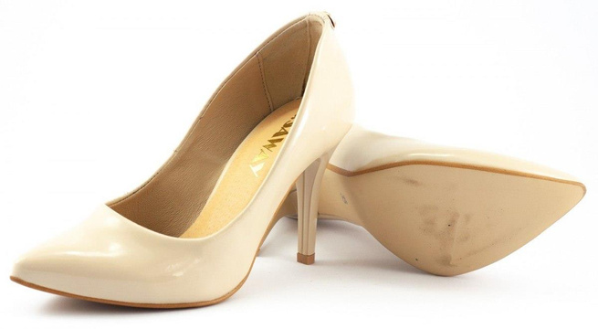Dámské jehlové boty 2333 light beige