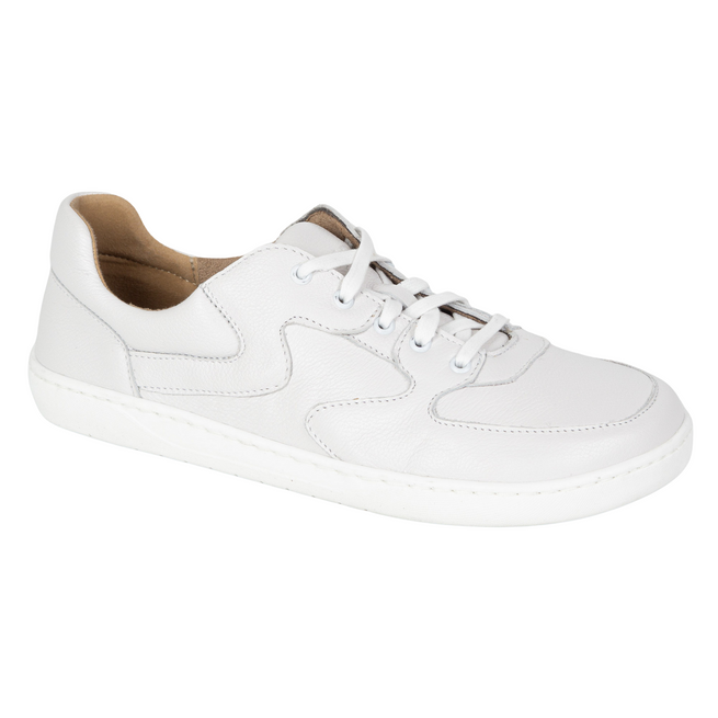 Buty barefoot minimalistyczne skórzane WASAK 0801W białe