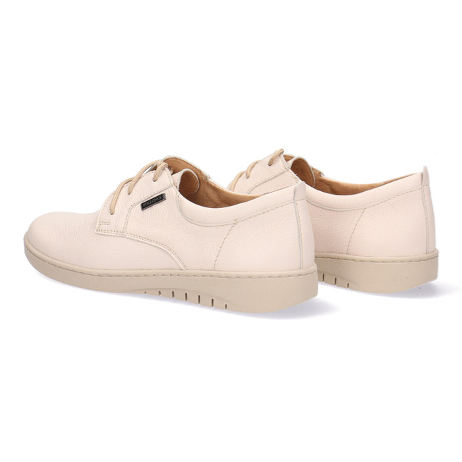 Pollonus ecru verona dámské kožené polobotky 5-1300-014