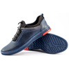 Pánské kožené boty K24 navy blue