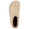 Dámské barefoot zimní kožené boty zateplené kožešinou Olivier 202MP beige