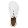 Dámská minimalistická kožená obuv barefoot 0771W bílá