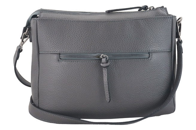 Kabelka s nastavitelným popruhem - bordó