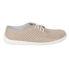 BAREFOOT Damskie minimalistyczne sneakersy 1288POL beż z białym