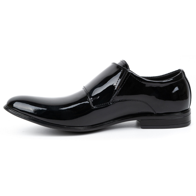 Kožené společenské boty Monki 287LU lak černá