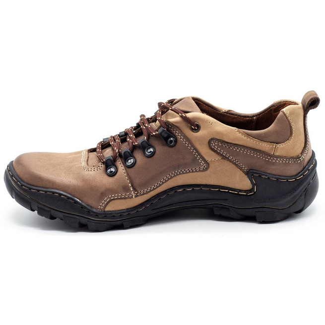 Pánské kožené boty TRAPERS 207 brown