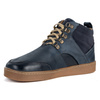 Barefoot unisex zimní kožené boty Explorer blue