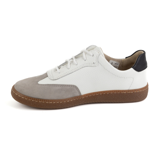 Dámské kožené polobotky STYLE 1259 white