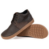Pánské barefoot zateplené kožené boty Olivier 116KZ brown