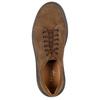 Buty męskie skórzane 930K brąz welur